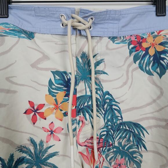 American Eagle Swim Trunks Men XLarge Tropical Beach Vacation Resort Coastal - Picture 3 of 14
